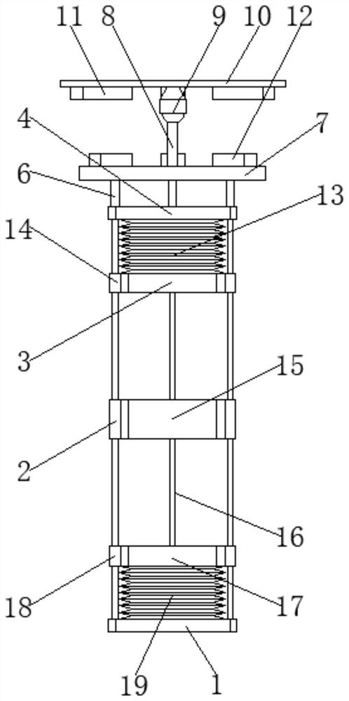 Stroke-variable precision moving coil for vibrating table