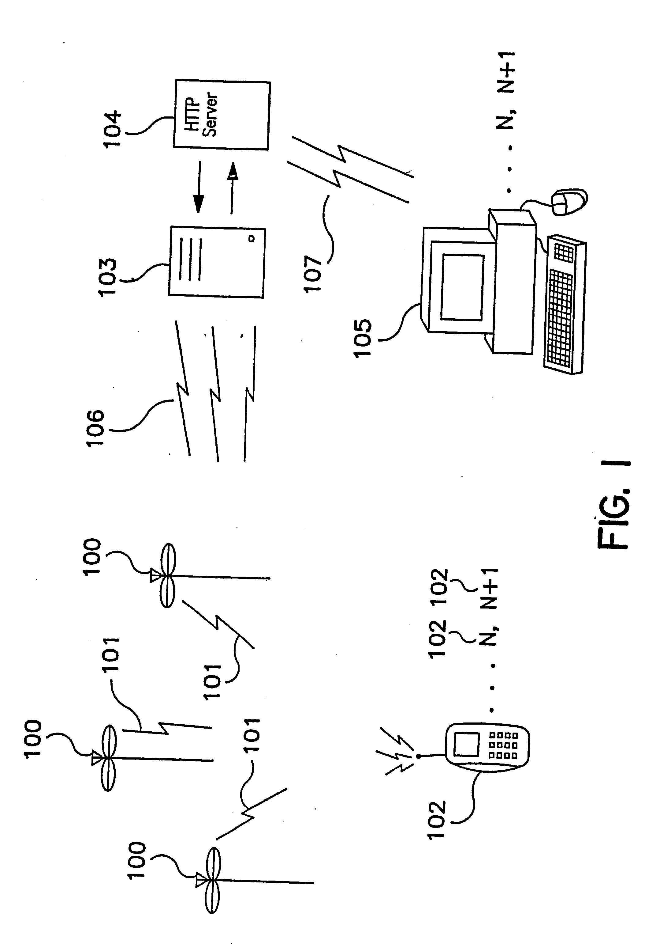 System and method of accessing and recording messages at coordinate way points