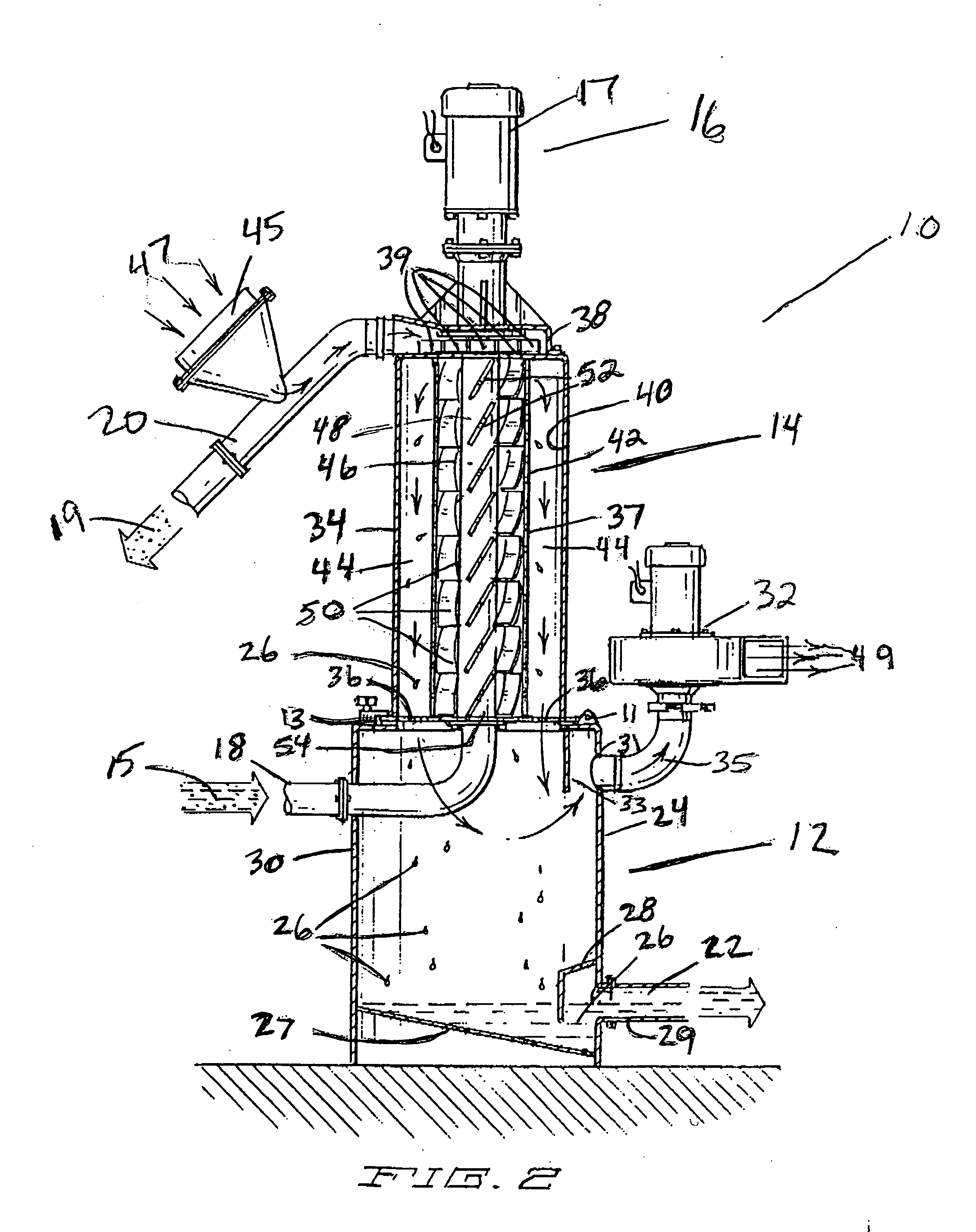 Forced air circulation for centrifugal pellet dryer
