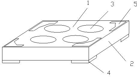 Plastic tray