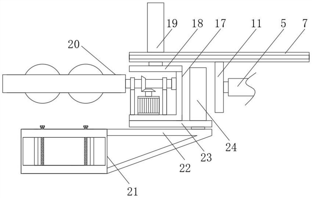 Auxiliary catheter inserting machine for surgical nursing