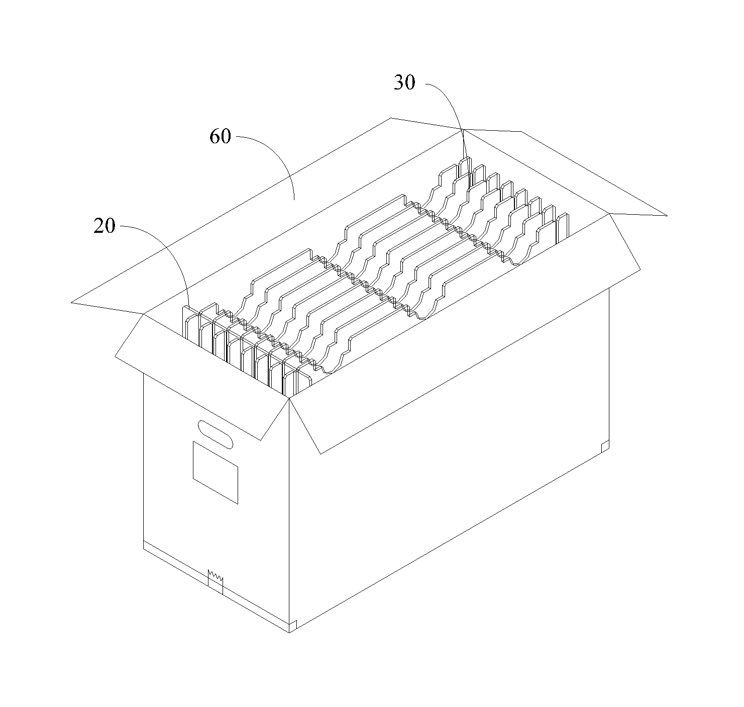 Packaging device of display module and method for packaging
