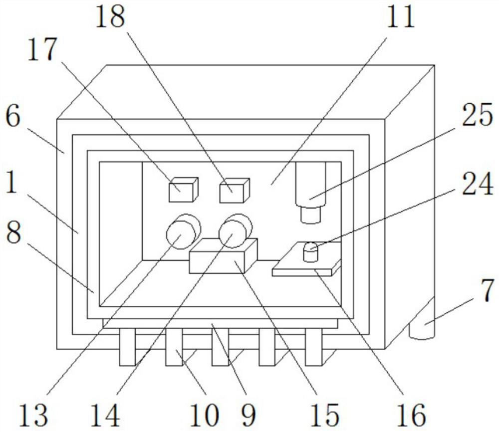 A fault alarm device for intelligent manufacturing