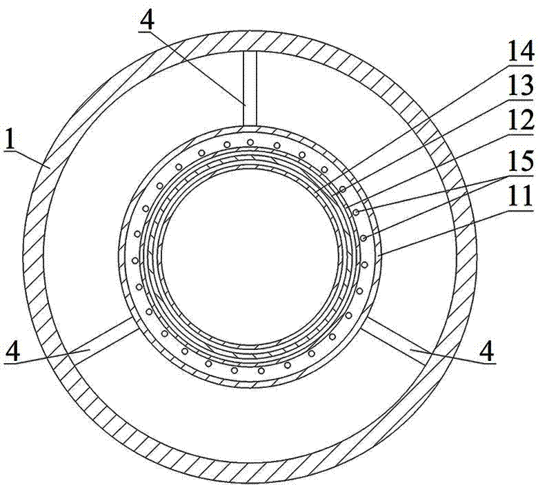 Ventilation filtering equipment capable of being dismounted and mounted easily