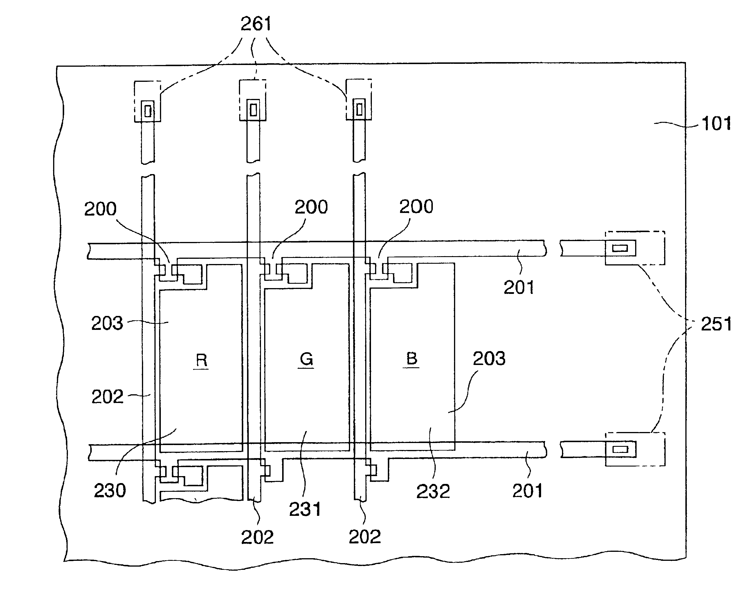 Color liquid crystal display device and manufacturing method of the same