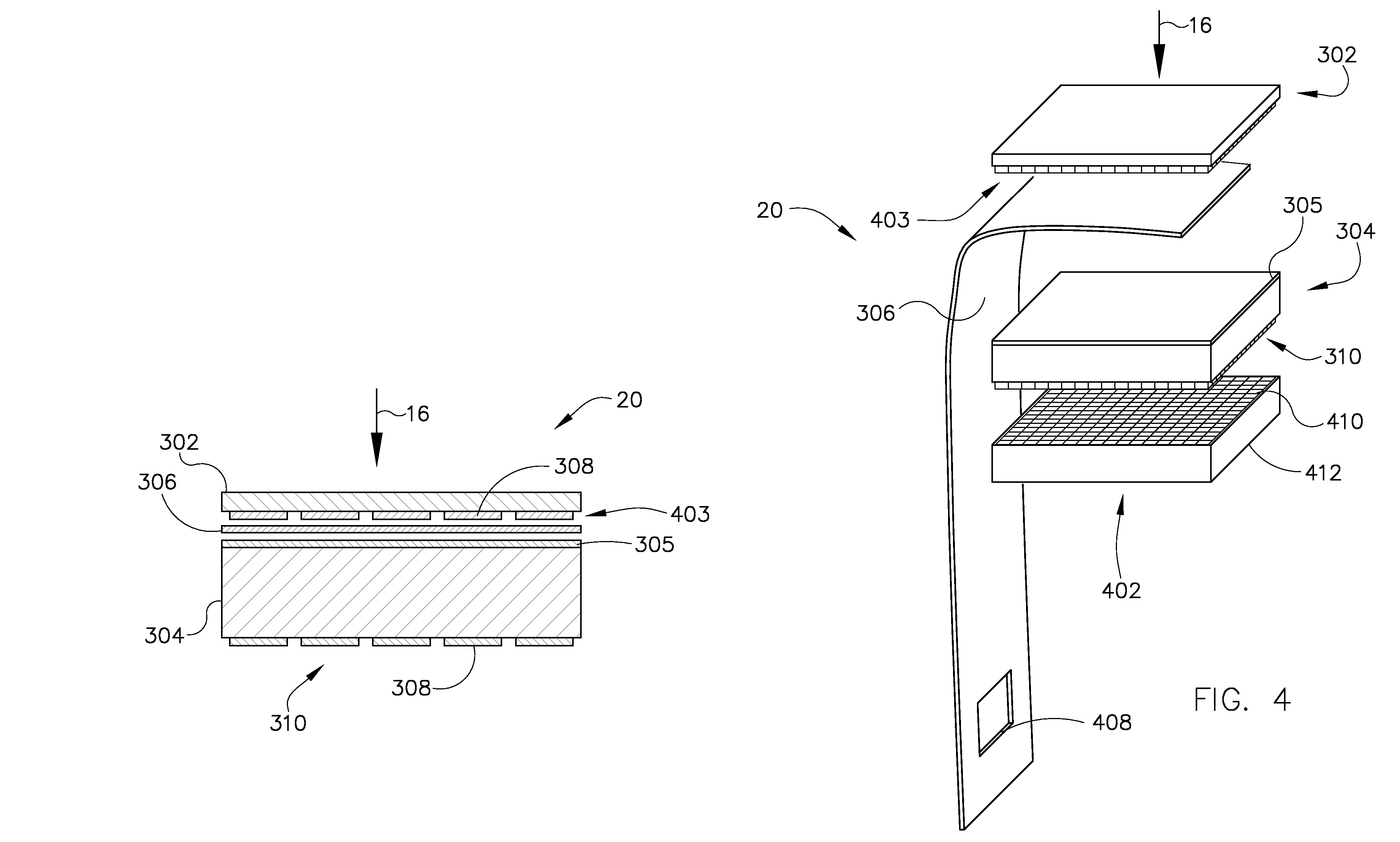 Method and system of energy integrating and photon counting using layered photon counting detector