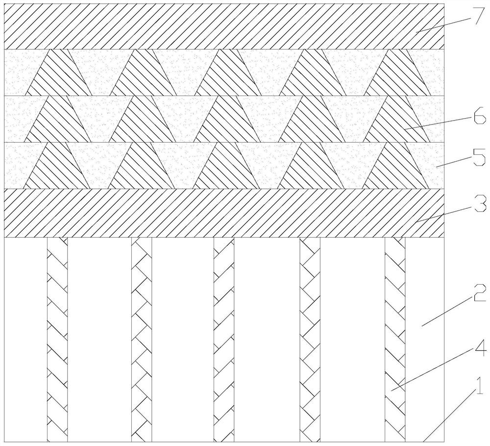 Double-hard-shell-layer on-site reinforcing and filling structure and method of subgrade in muddy soft soil area