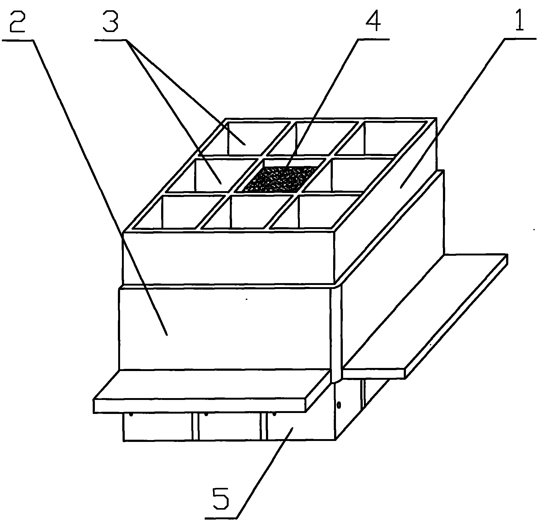 Classification dustbin with seats