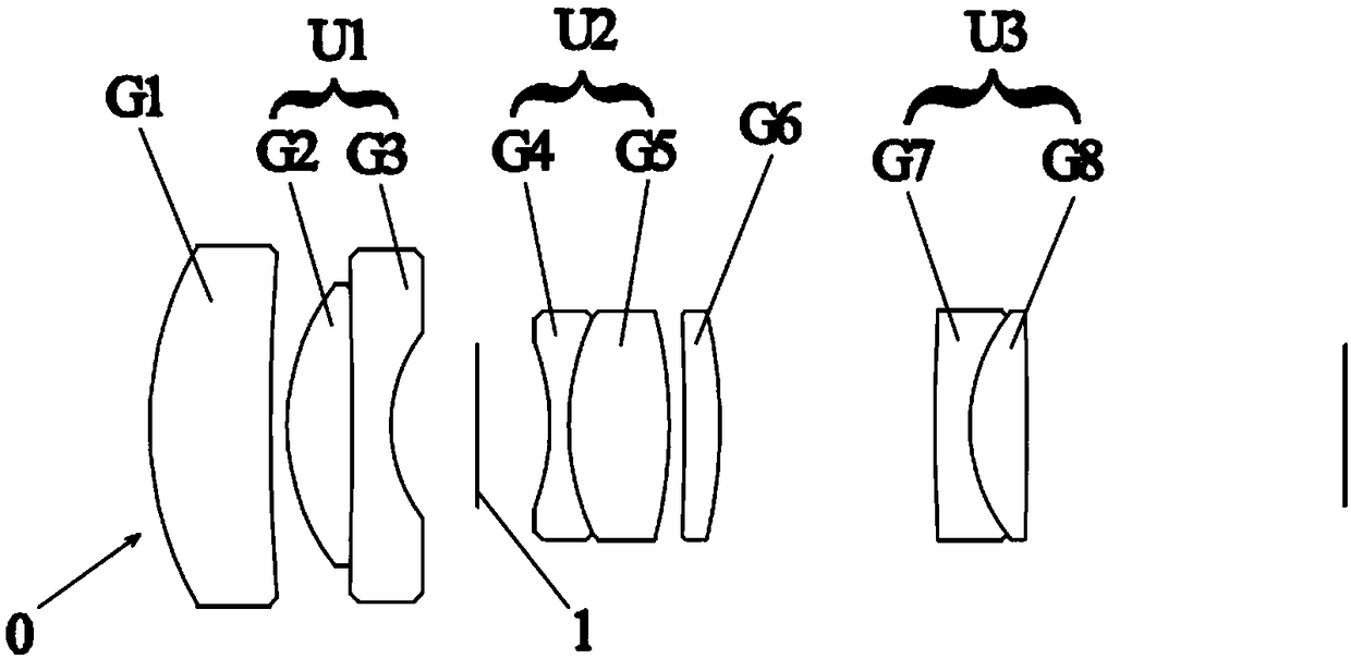 Fixed-focus machine vision lens having high resolution ratio and wide working distance