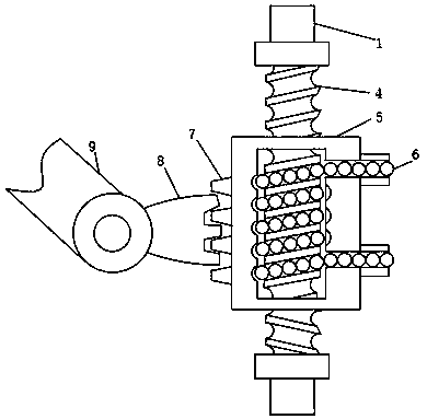 Wire-controlled electric power steering system of commercial vehicle