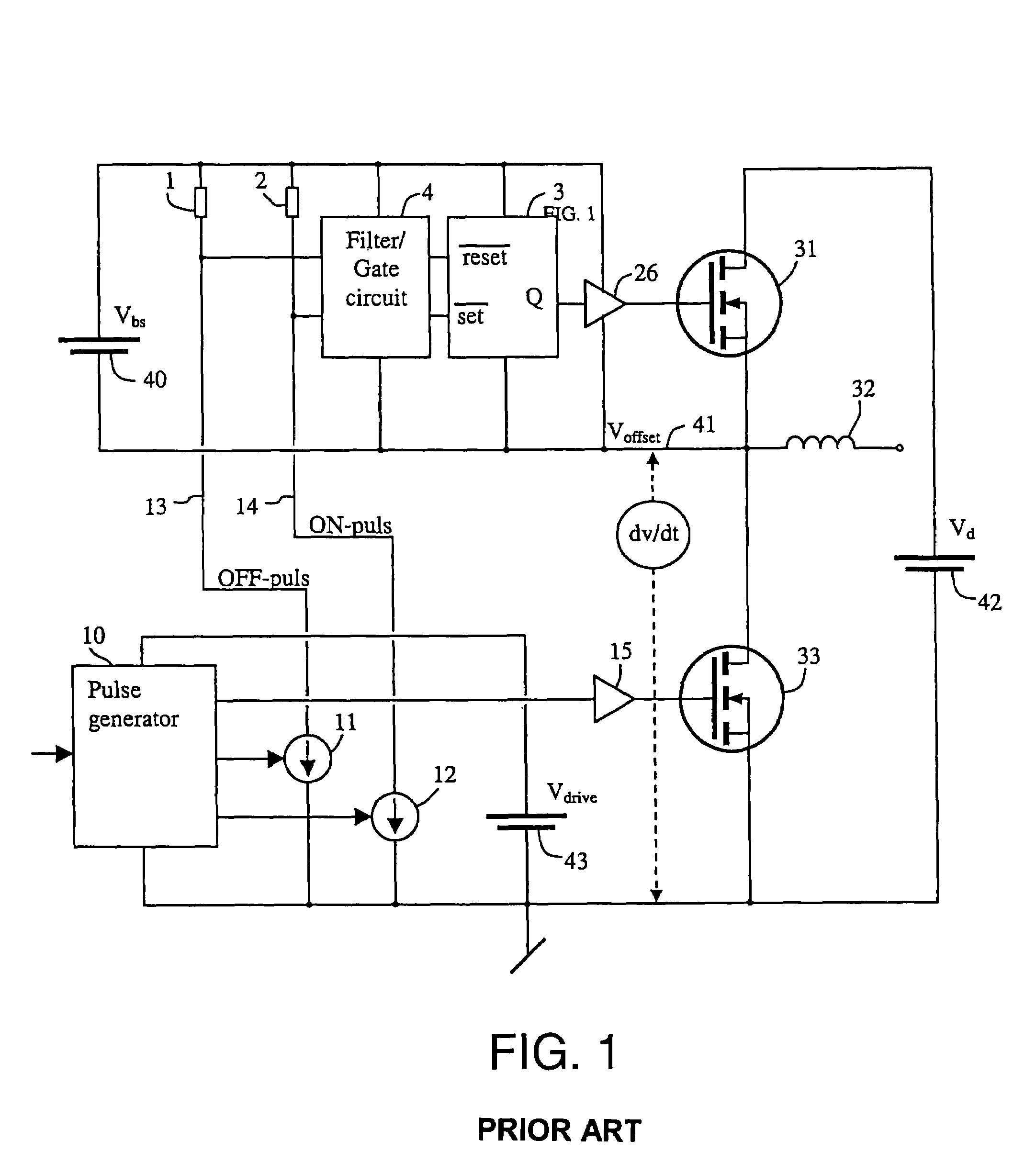 Half-bridge driver and power conversion system with such driver