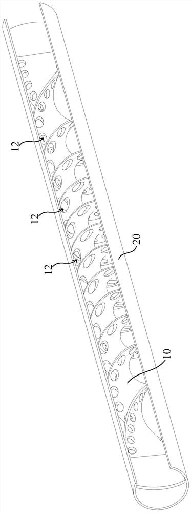 Flow disturbing piece, heat exchange assembly and heat exchange device