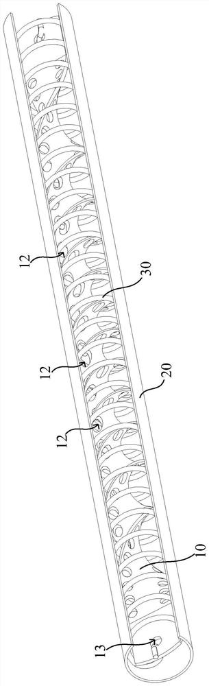 Flow disturbing piece, heat exchange assembly and heat exchange device