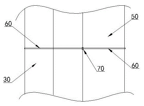 Digital video monitoring cable for high-speed elevator and installing and binding method of digital video monitoring cable