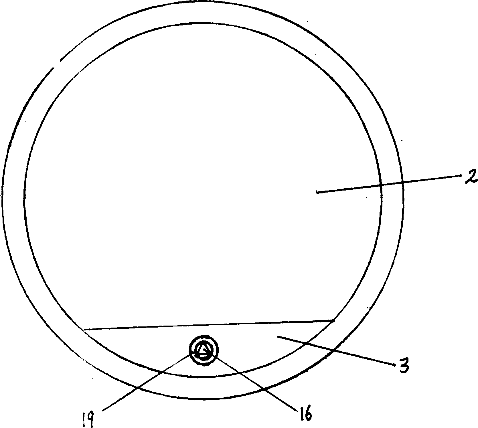 Reinforce anti-theft sealing device for manhole