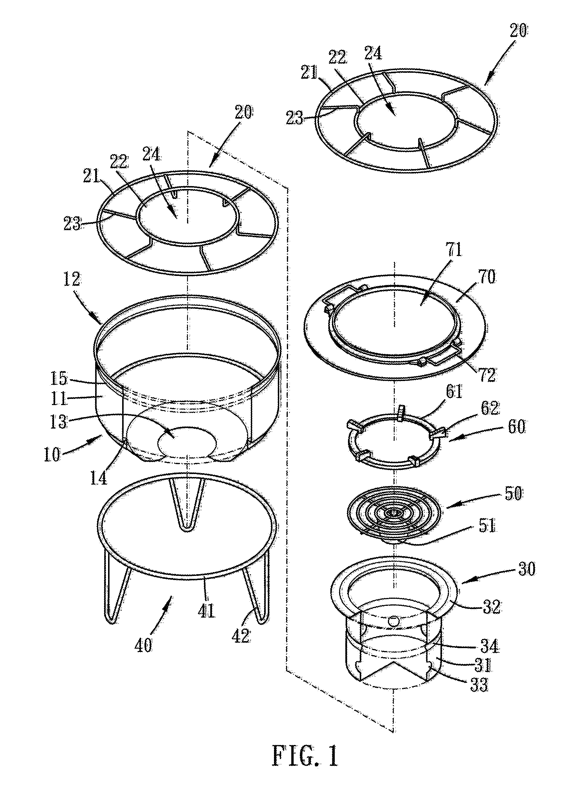 Multi-functional cooking stove