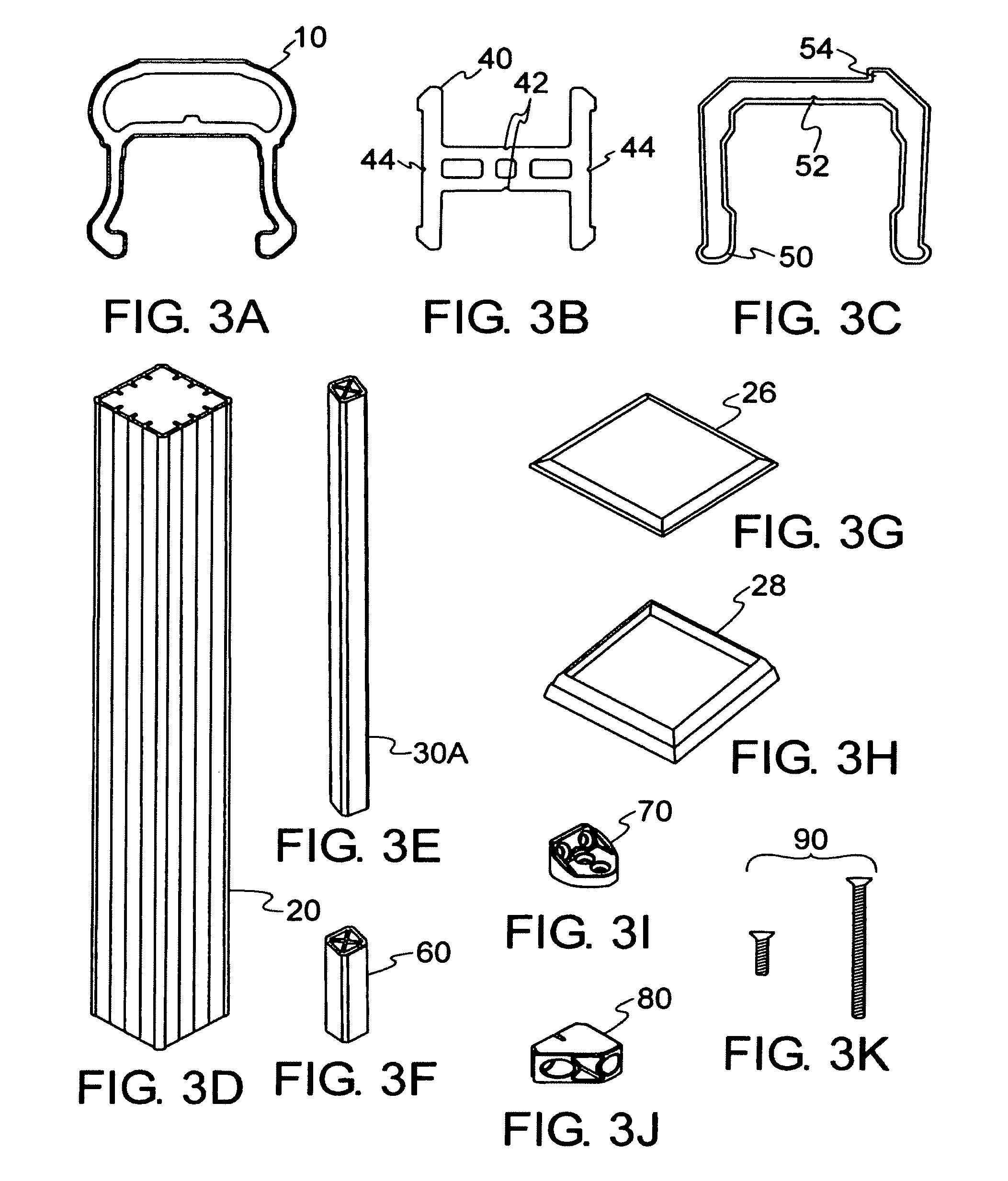 Rail system and method for assembly