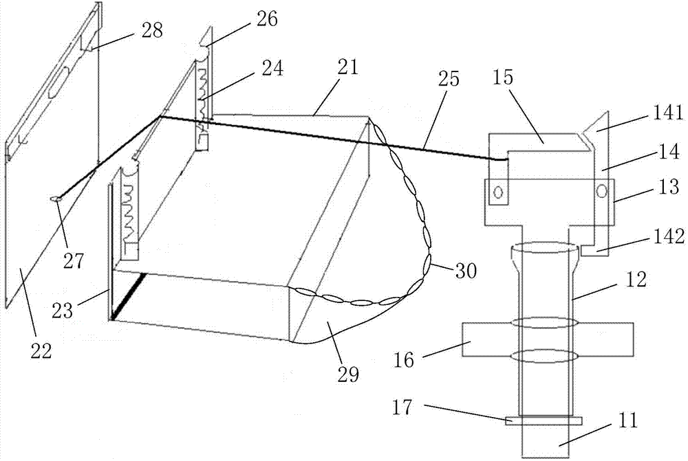 Buoyancy switch and automatic paddy field irrigation mechanism comprising buoyancy switch