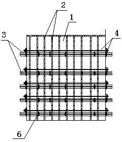 Formwork combination reinforcing and supporting structure used in short-leg shear wall construction and construction method thereof