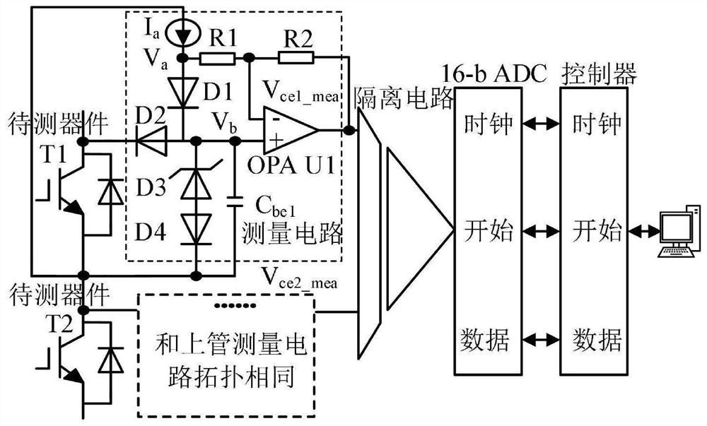An On-Line Voltage Drop Monitoring Circuit for Junction Temperature Monitoring