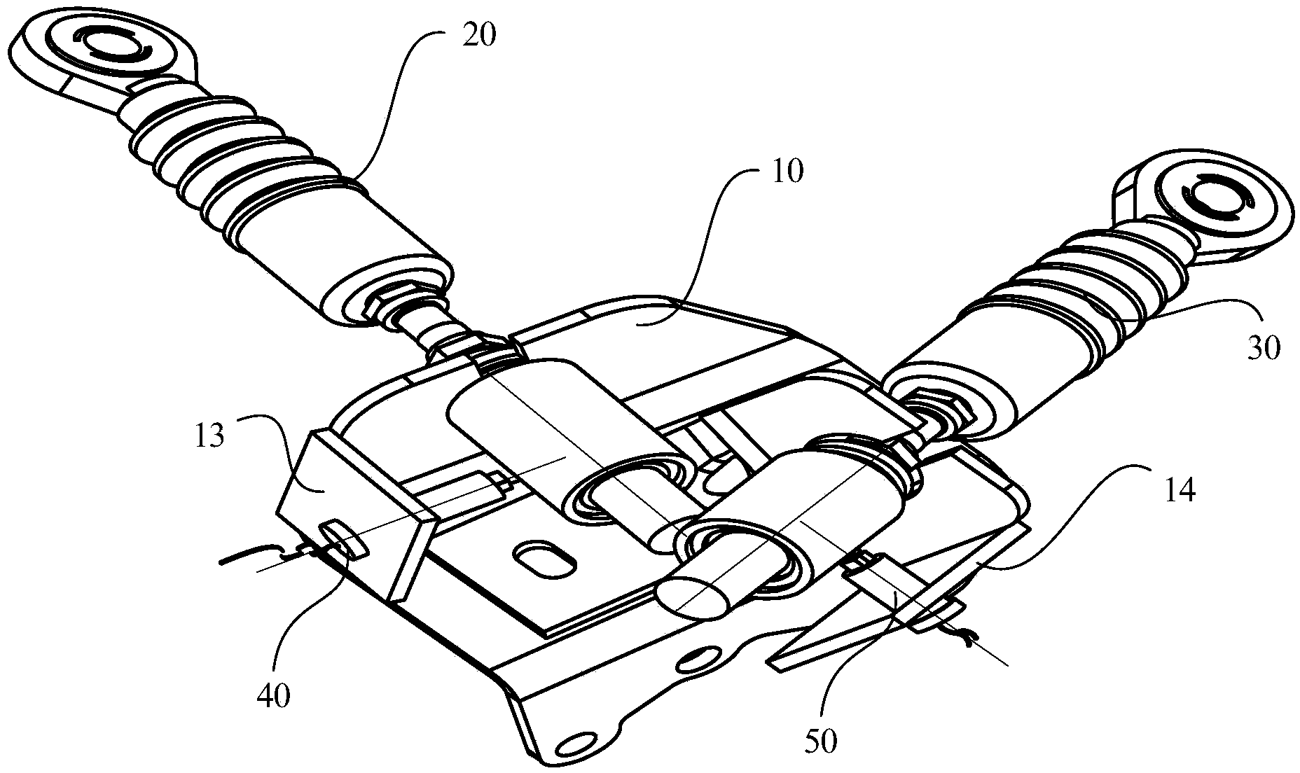 Manual gearshift mechanism and gear recognition device