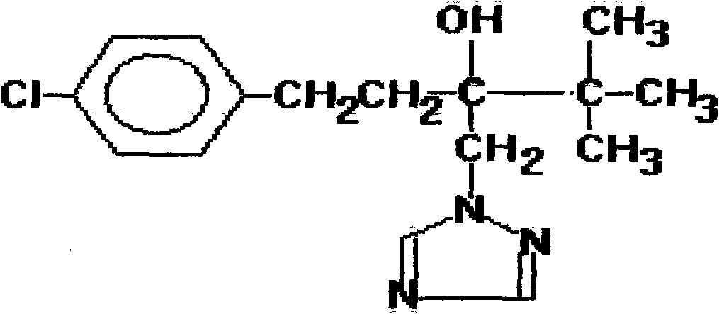 Water dispersible granule containing kresoxim-methyl and tebuconazole