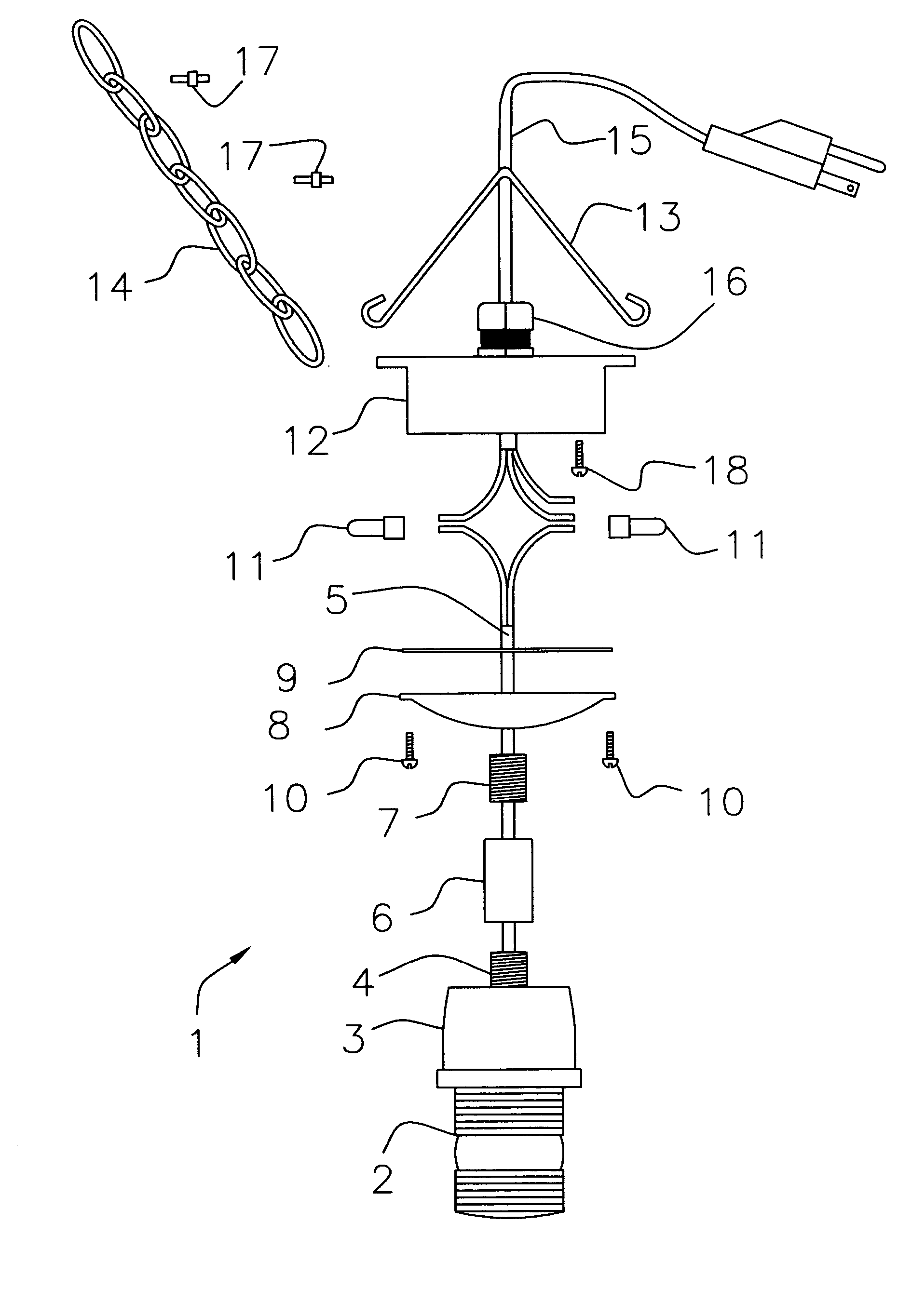 High intensity strobe light beam rodent repelling apparatus