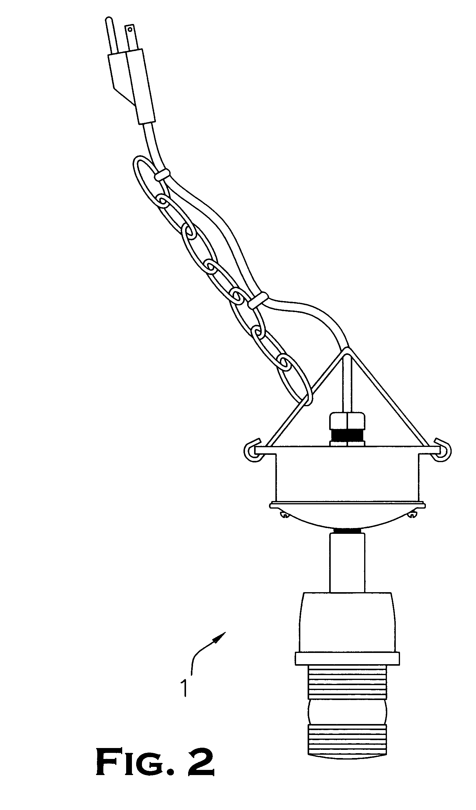 High intensity strobe light beam rodent repelling apparatus