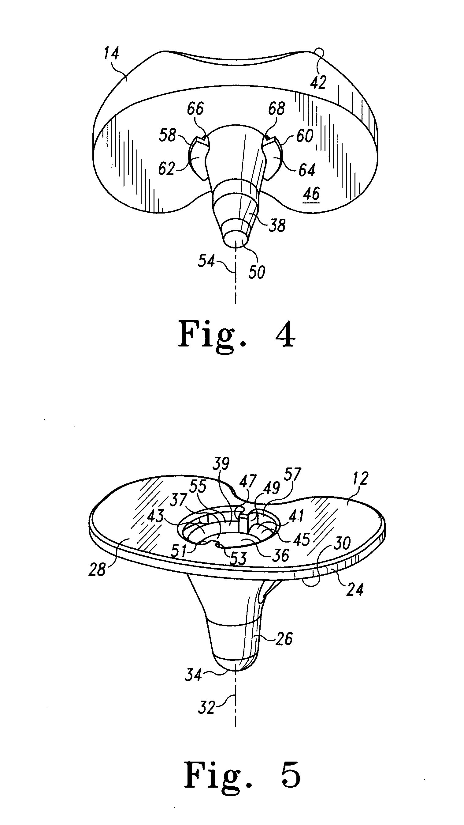 Modular fixed and mobile bearing prosthesis system