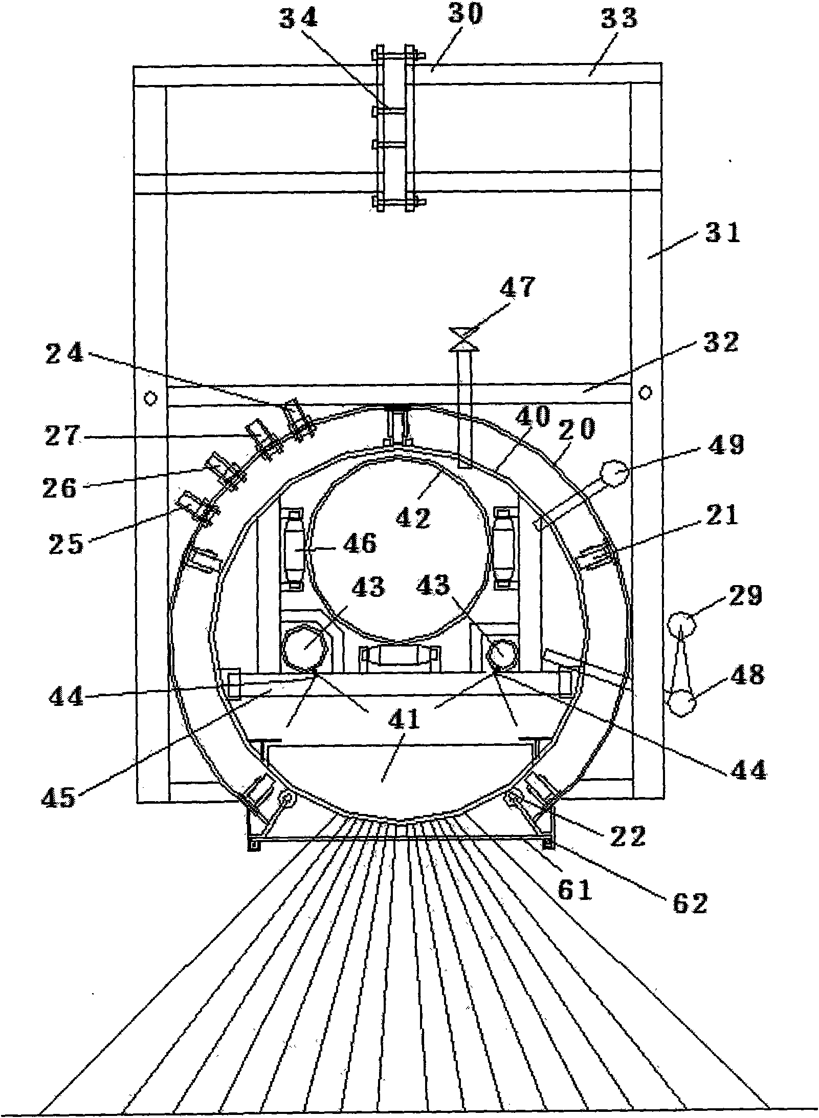 Composite working tube and solar energy steam-generating equipment