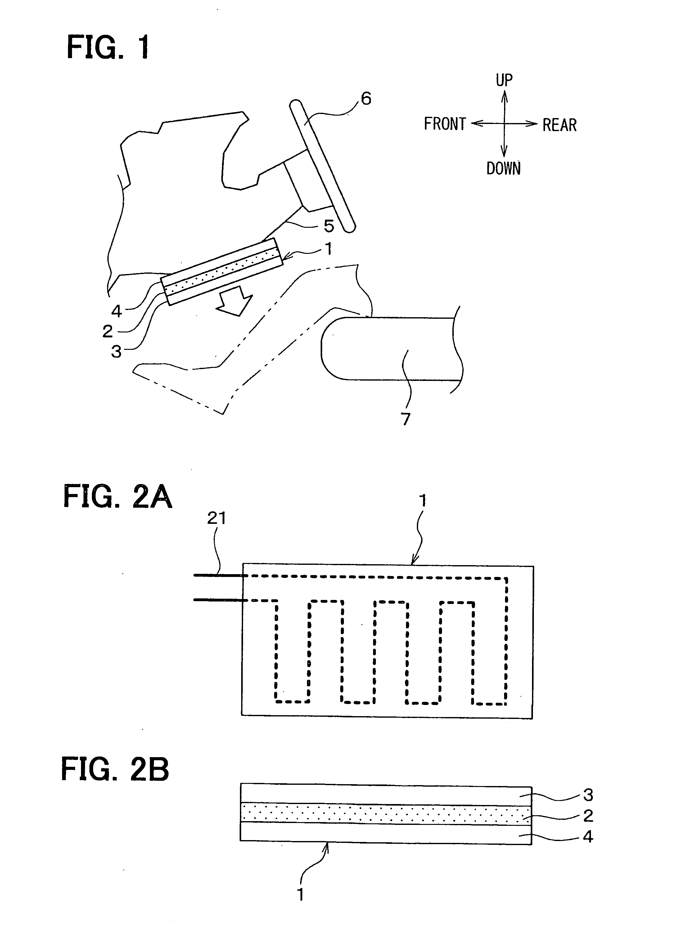 Radiation heating system for vehicle