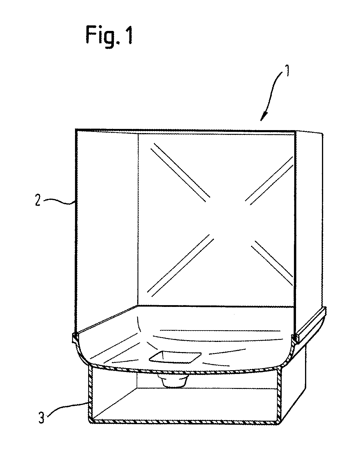 Two-piece washing tank for a dishwasher and a method for manufacturing a two-piece washing tank for dishwashers