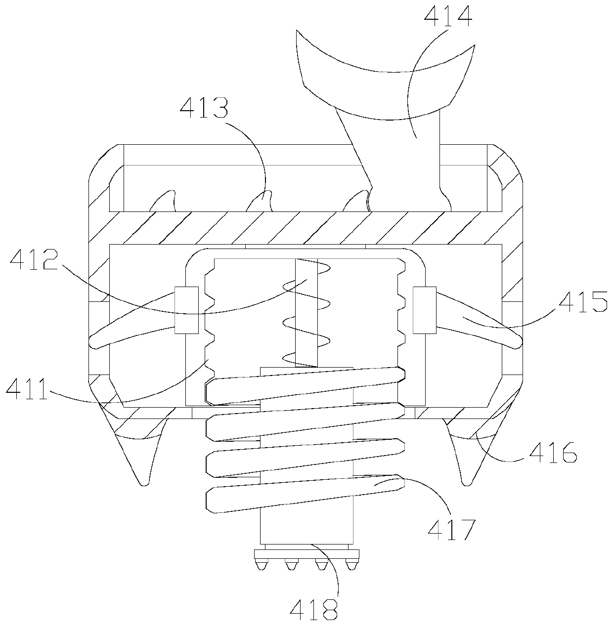 Illumination device for preventing floating dust and blocking light for greenhouse vegetable planting