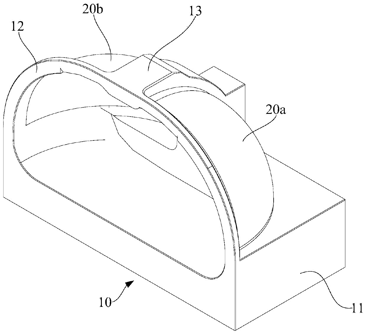 Thin-wall spherical part and machining method thereof