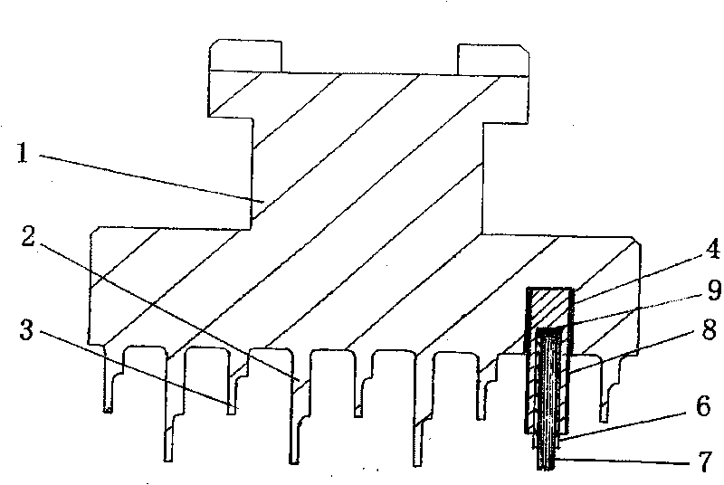 Method for producing brush steam seal ring