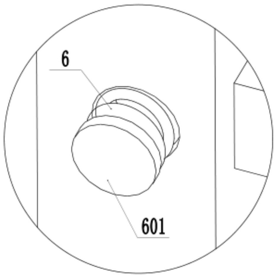 An anti-bending device for avoiding bending of connector long pins