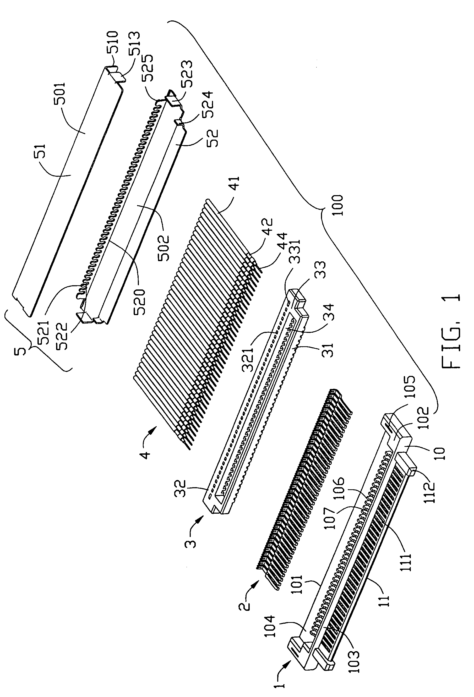 Micro coaxial cable connector assembly