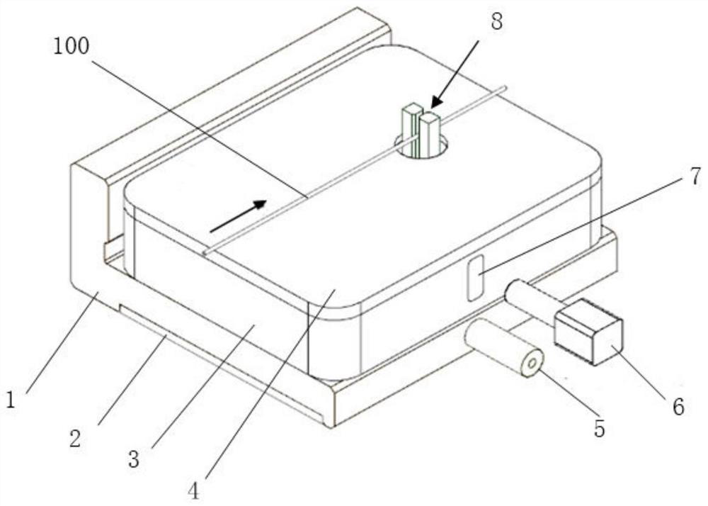 An online gluing device for making optical fiber rings based on capillary action