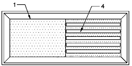 Landscape structure water circulation pipeline structure