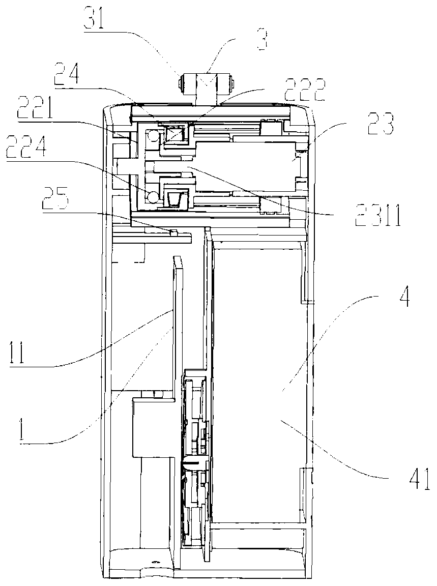 Curtain driving device and control method