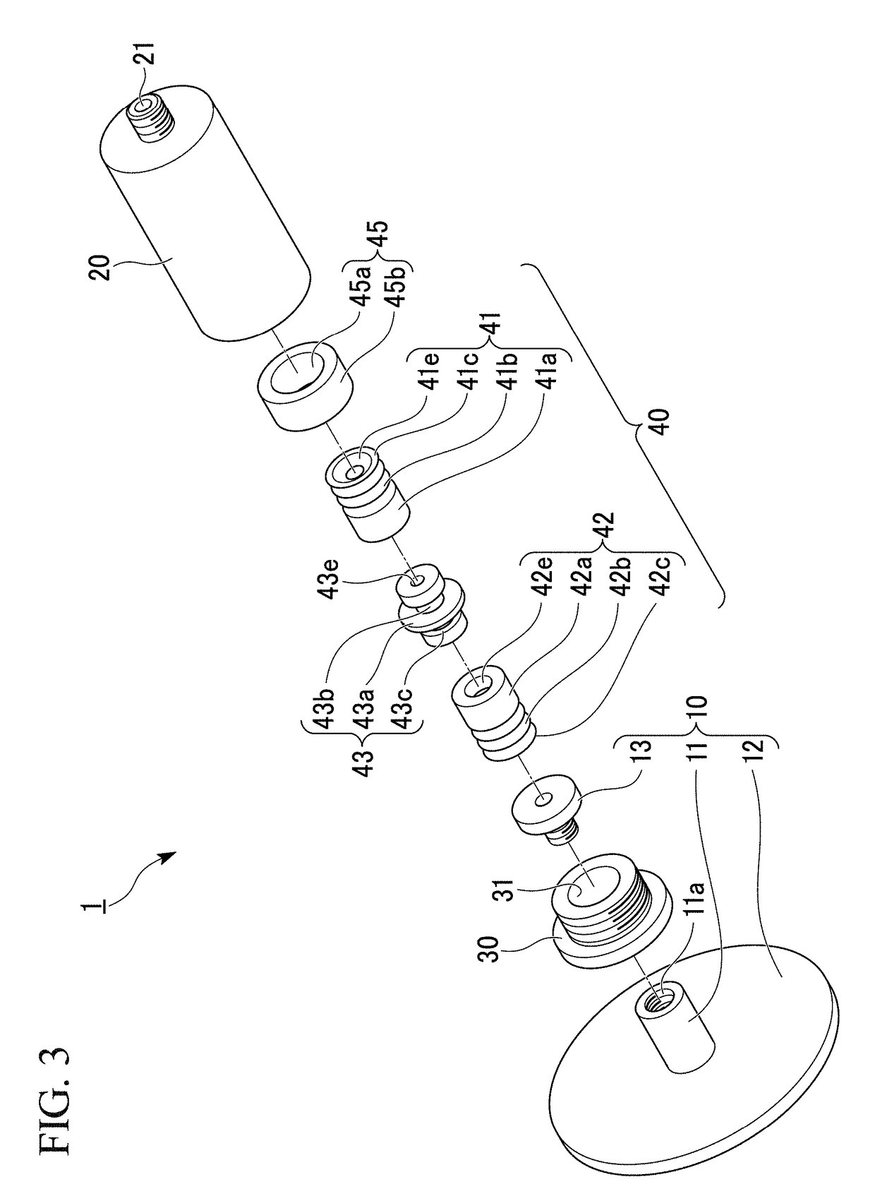Holding nozzle, holding head and transportation apparatus