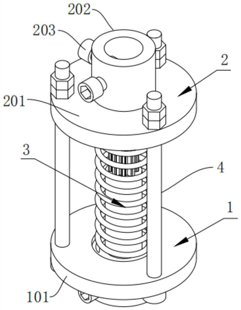 Transmission rotating force elastic connector