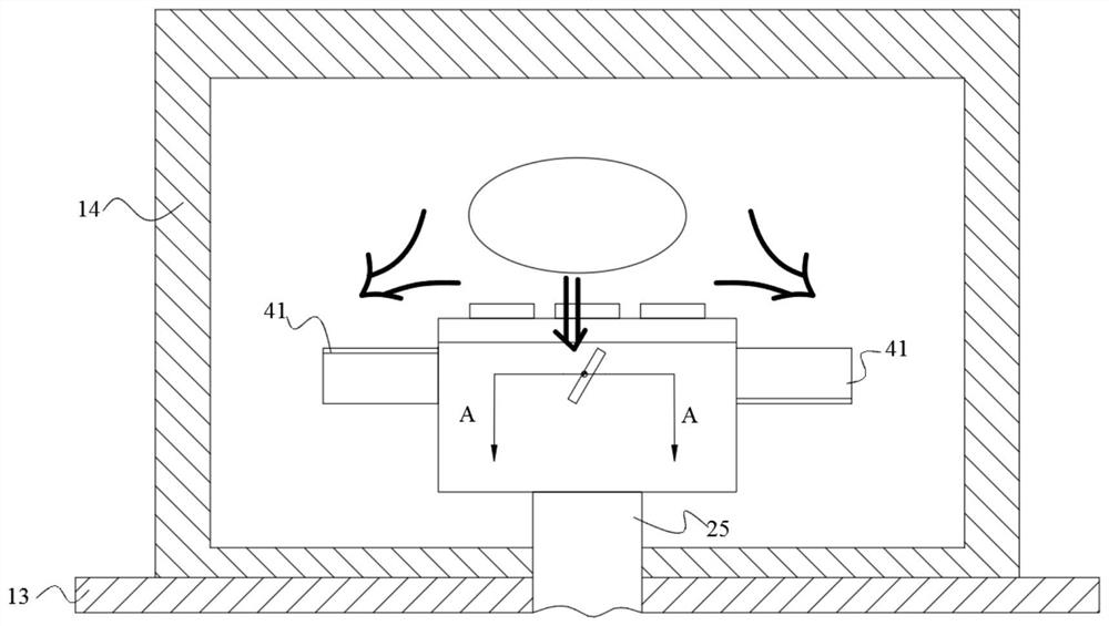 Lifting device of MPCVD growth table