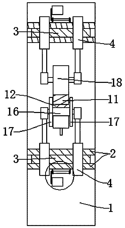 Bilateral bending device for pantograph slide plate production and bending method thereof