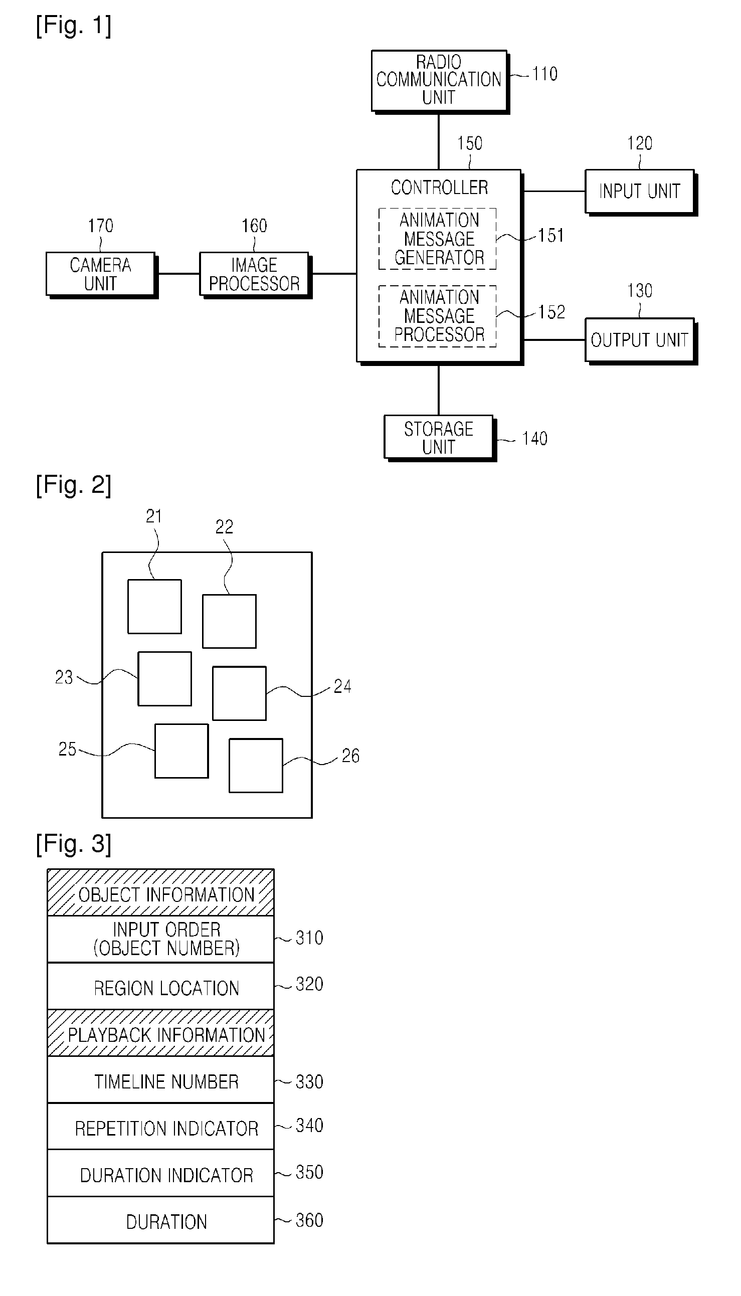 Method and apparatus for generating and playing animated message