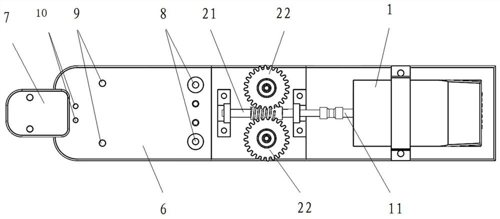 Continuous variable stiffness adjustment device