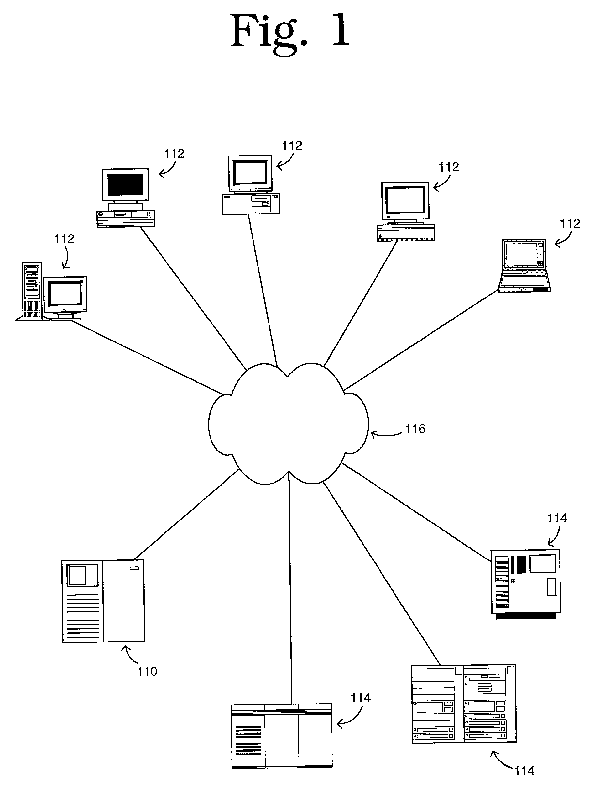 System and method for providing discriminated content to network users