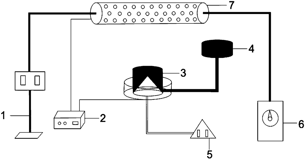 Method for batch preparation of large-pore nanofiber membrane