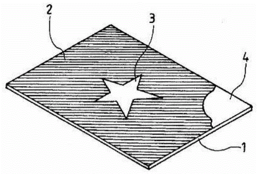 Surface beautified glass tempering resisting method