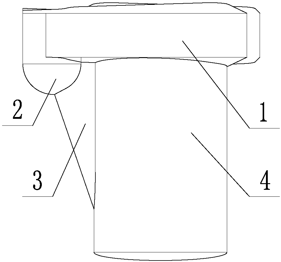 A preparation method of eccentric cylinder forging with abrupt cross-section